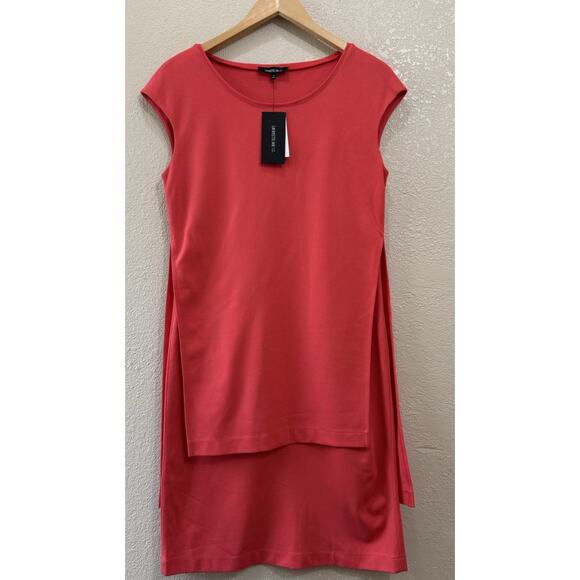 Lafayette 148 New York Layared Midi Dress Size S - Picture 1 of 4